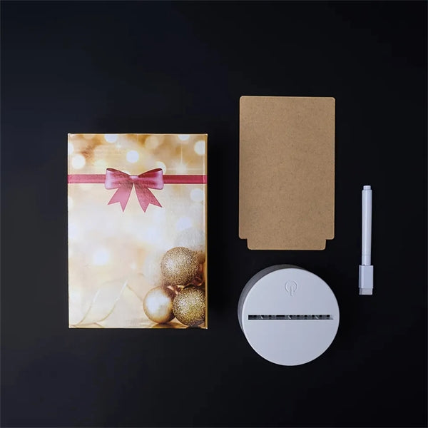 Led Acrylic Dry Erase Board With Stand