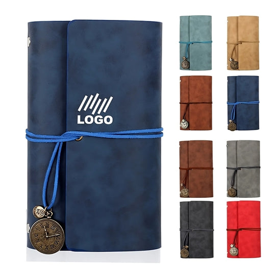 Refillable Leather Writing Journal Travelers Notebook