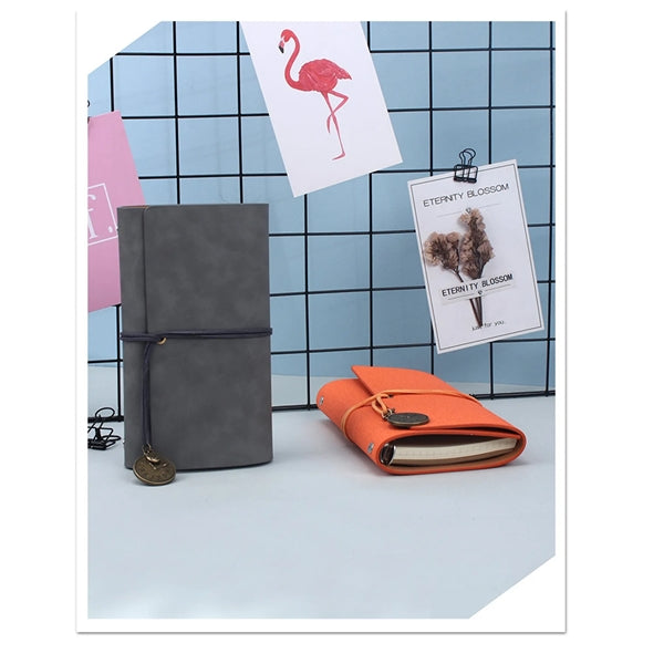 Refillable Leather Writing Journal Travelers Notebook