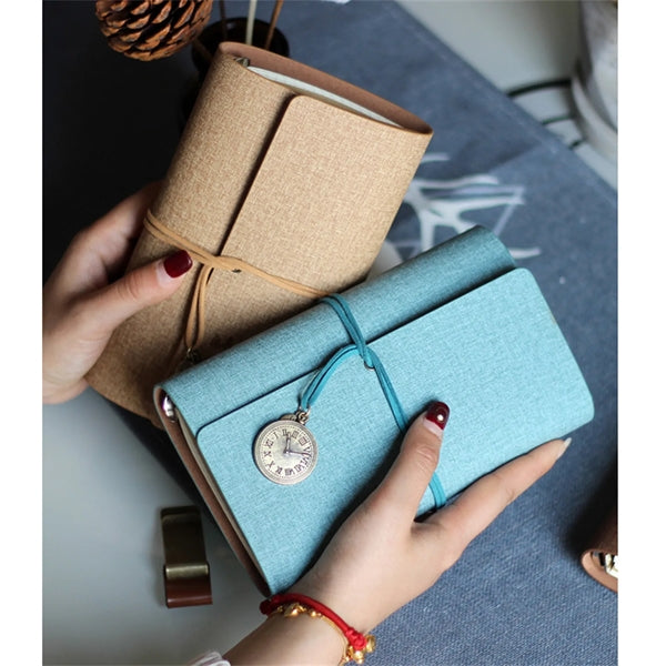 Refillable Leather Writing Journal Travelers Notebook