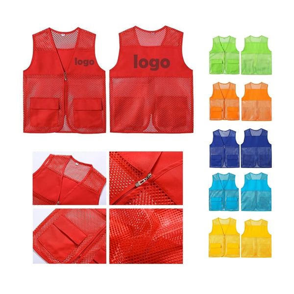 Mesh Vest With Pockets