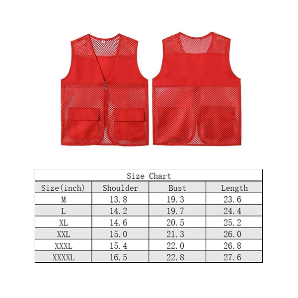 Mesh Vest With Pockets