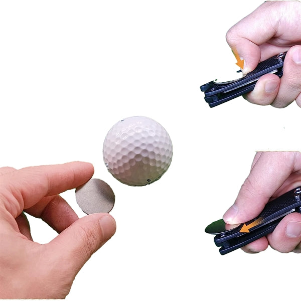 Stainless Steel Foldable Golf Divot Tool