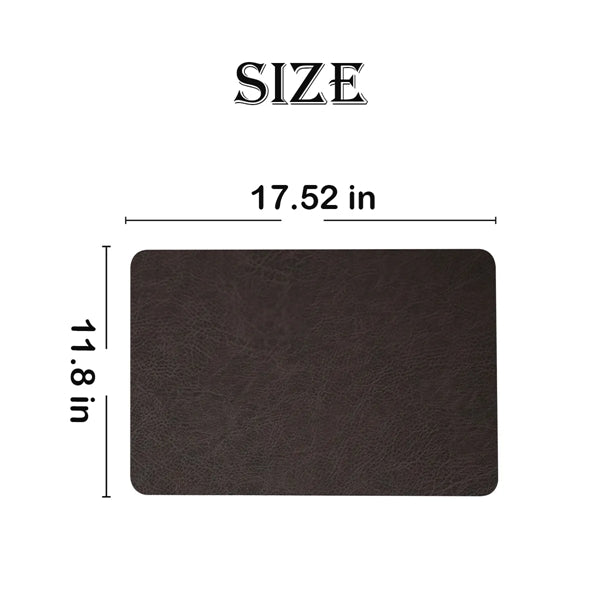 Heat Resistant Waterproof No-Slip Place Mats