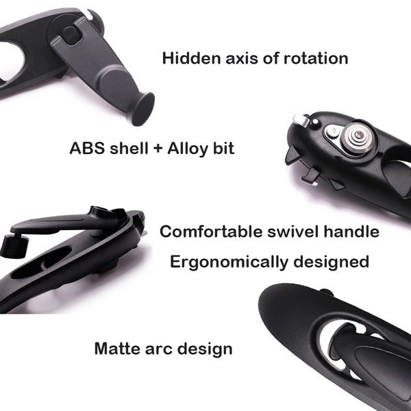 Multifunctional can Opener Eight-in-one Hand-cranked