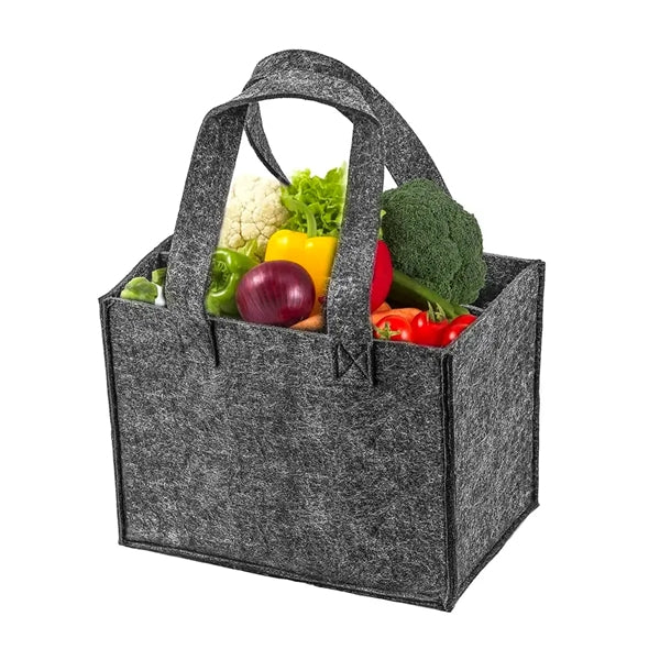6 Bottle Felt Wine Tote Bag