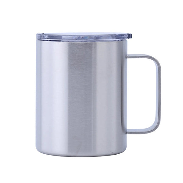 Stainless Steel Insulated Coffee Mug With Handle 12oz