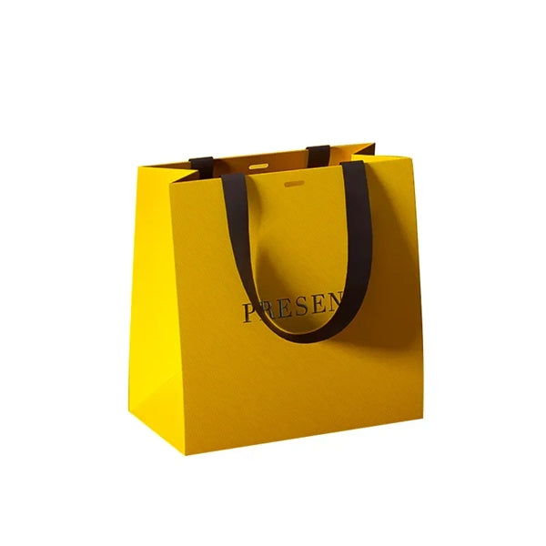Gift Packaging Boutique Paper Bags With Handle