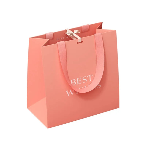 Gift Packaging Boutique Paper Bags With Handle