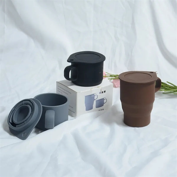 Foldable Silicone coffee cup