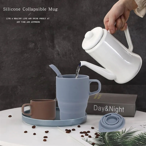 Foldable Silicone coffee cup