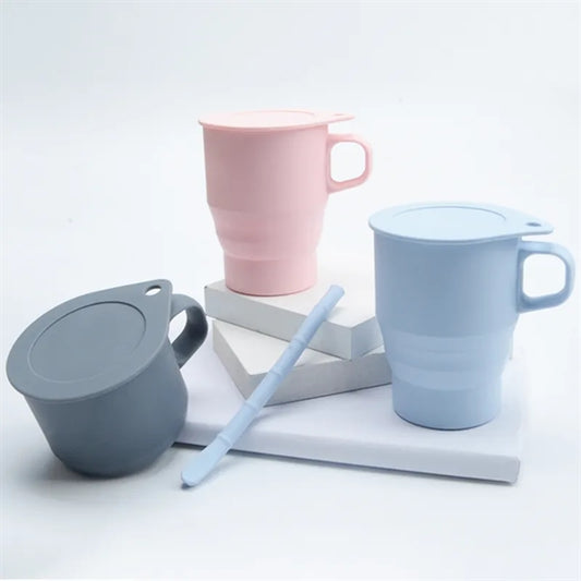 Foldable Silicone coffee cup