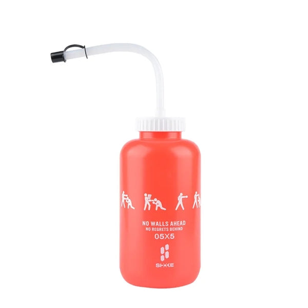 34oz Sports Bottle With Long Straw