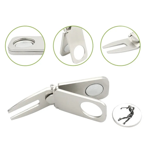 Cigar Holder, Magnetic Golf Divot Repair Tool
