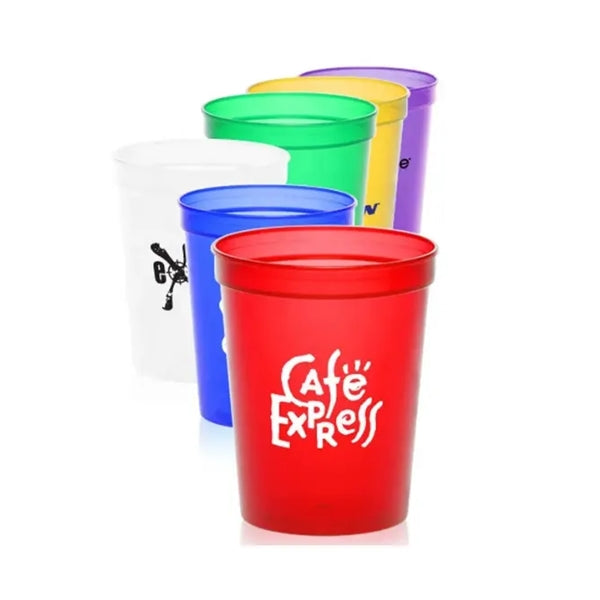 16oz plastic stadium cups
