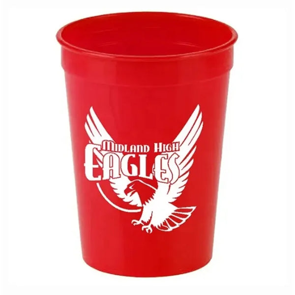 16oz plastic stadium cups