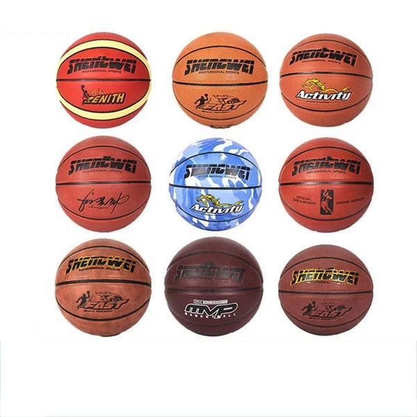PU Leather Basketball Ball Custom Logo