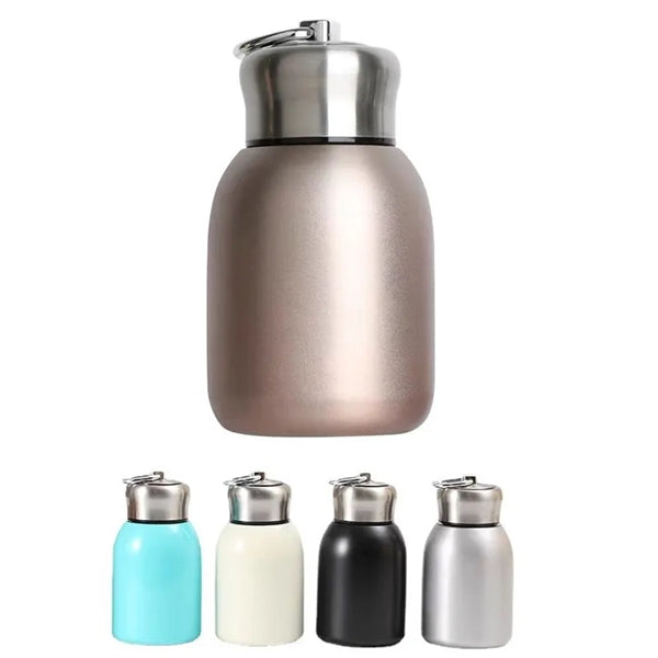 10oz Stainless Steel Vacuum-insulated Bottle with Hook