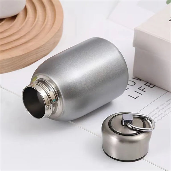 10oz Stainless Steel Vacuum-insulated Bottle with Hook