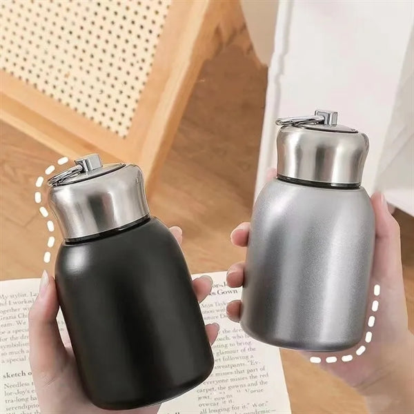 10oz Stainless Steel Vacuum-insulated Bottle with Hook