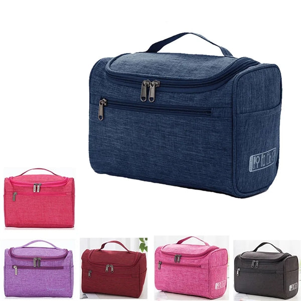 Hanging Travel Toiletry Bag Water-resistant Cosmetic Pouch