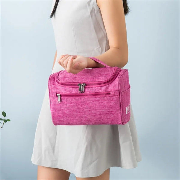 Hanging Travel Toiletry Bag Water-resistant Cosmetic Pouch