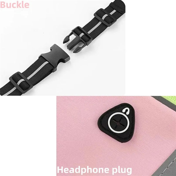 Waterproof Running Waist Pack With Adjustable Belt