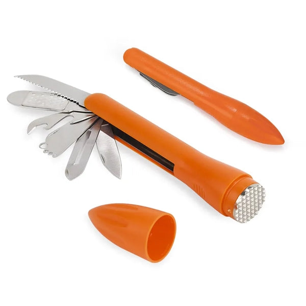 9 in 1 Stainless Steel Multifunctional Kitchen Tool Knife