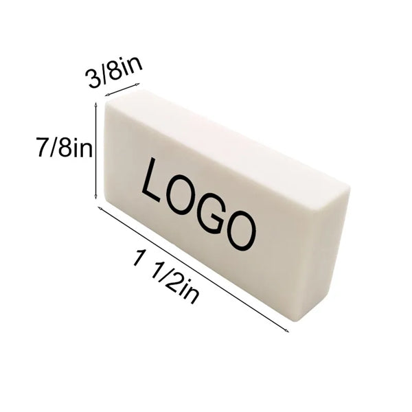 White Rectangular Eraser