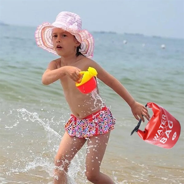 2L Waterproof Dry Bag Foldable Beach Swimming Roll Top Sack
