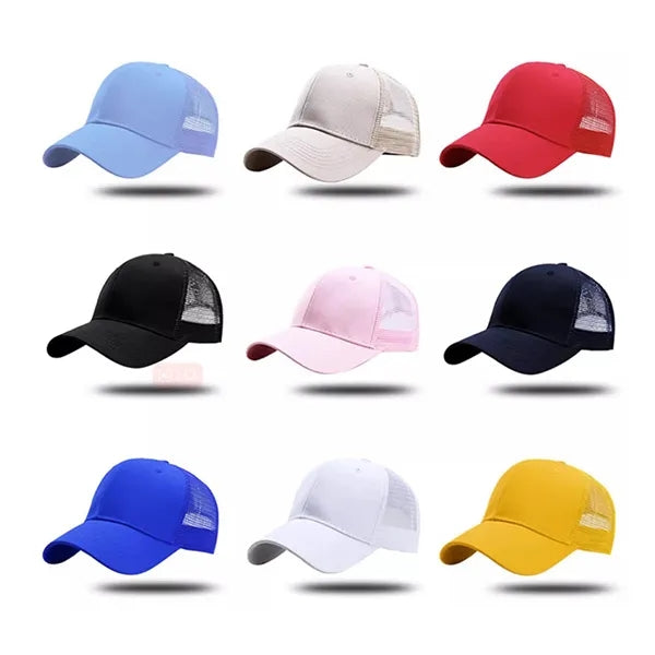Cotton Twill Mesh Baseball Cap