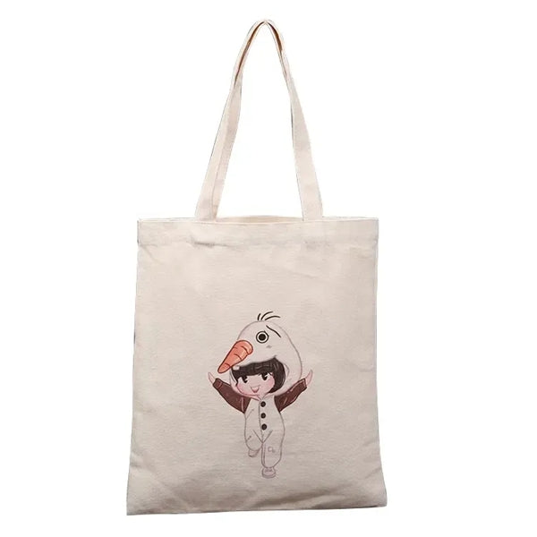 Blank Canvas Tote Portable Advertising Bag