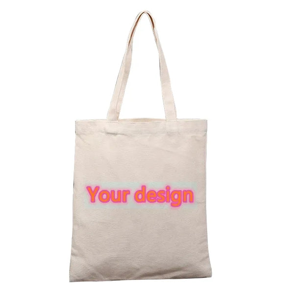 Blank Canvas Tote Portable Advertising Bag