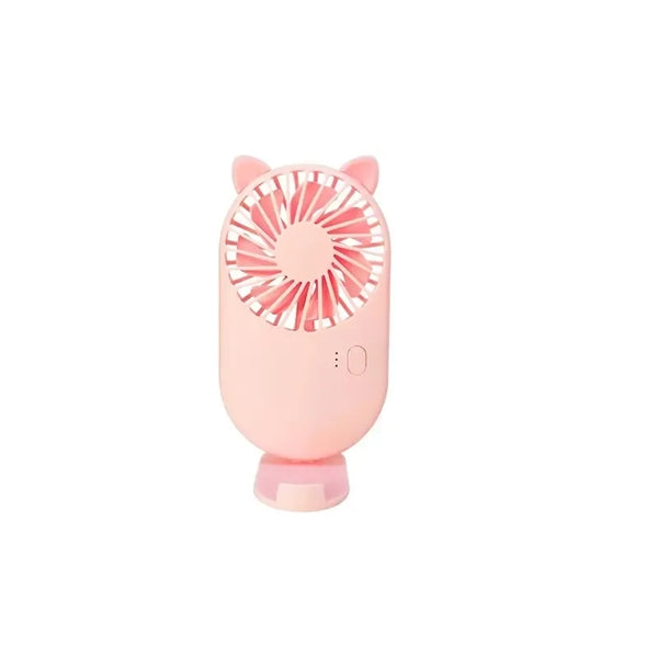Handheld Mini Fan with Phone Stand