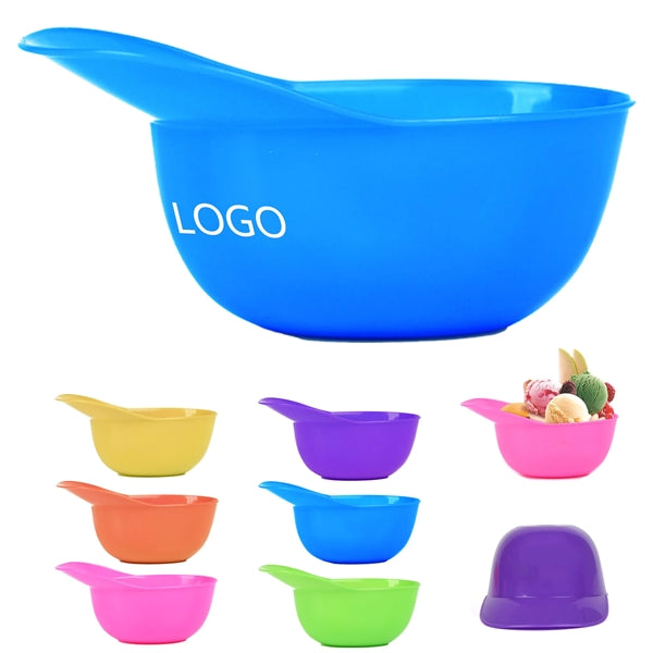 Ice Cream Children'S Cutlery Color Bowl