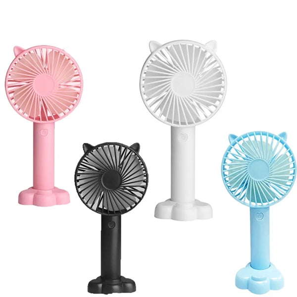 Hands Free Strong Airflow Cooler Portable USB Quiet Desk Fan