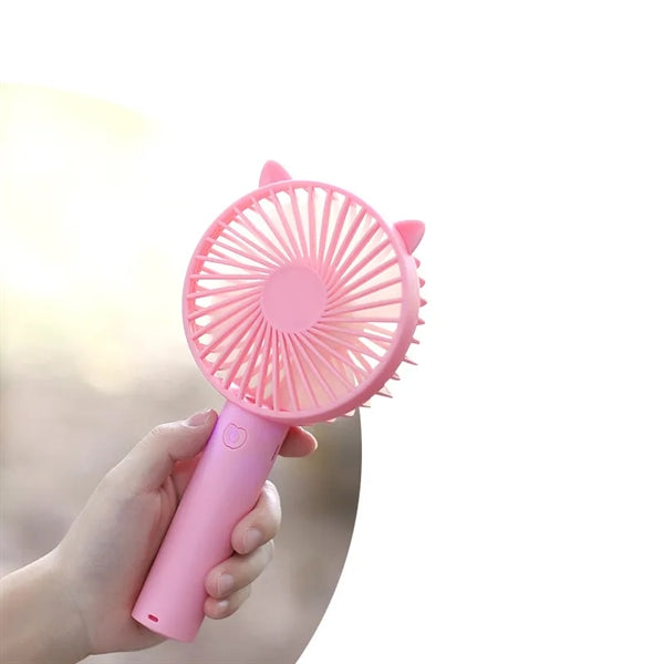 Hands Free Strong Airflow Cooler Portable USB Quiet Desk Fan