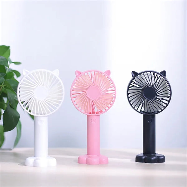 Hands Free Strong Airflow Cooler Portable USB Quiet Desk Fan