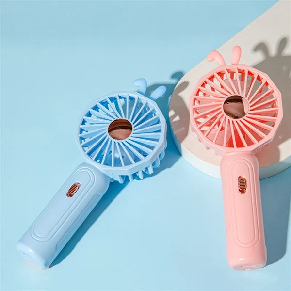 Two Speed USB Charging Small Fan Portable Handheld Cooler