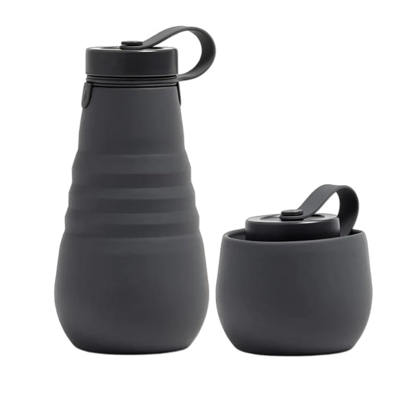 Collapsible Silicone Water Bottle for Sports