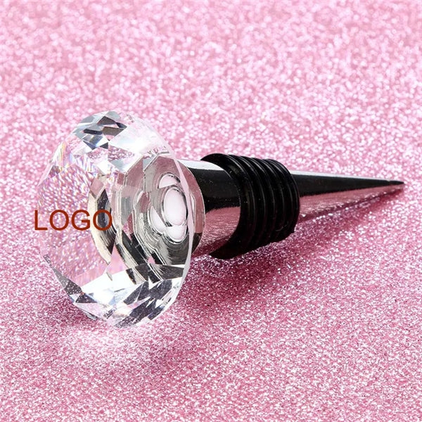 Crystal Diamond Wine Stopper