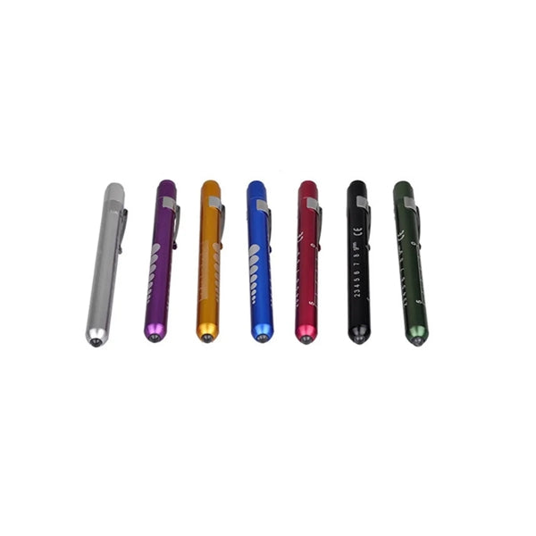LED Medical Penlight with Pupil Gauge