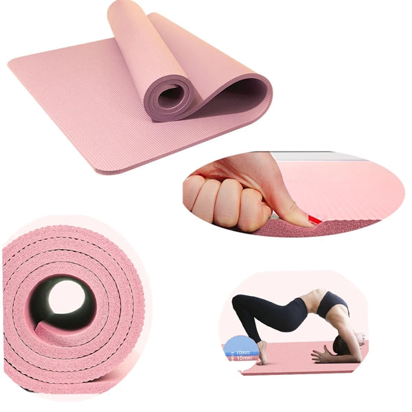 Soft Portable Thick Yoga Mat Outdoor For Women And Men