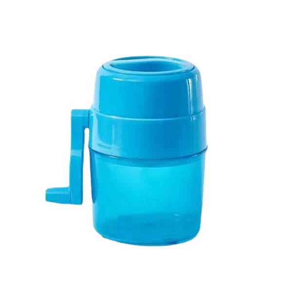 Portable Manual Hand Crank Ice Chopper with Sharp Blade