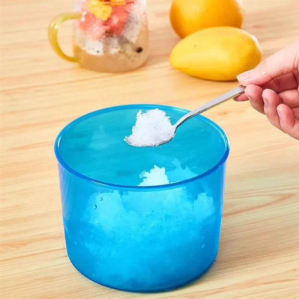 Portable Manual Hand Crank Ice Chopper with Sharp Blade
