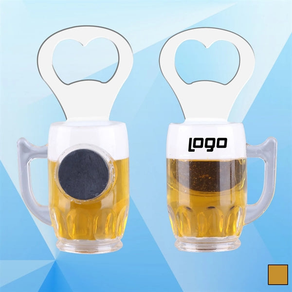 Magnetic Beer Mug Bottle Opener