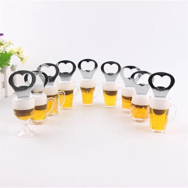 Magnetic Beer Mug Bottle Opener