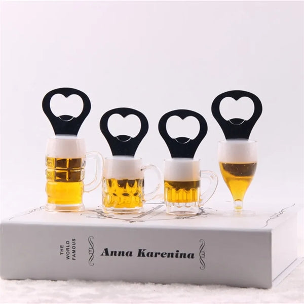 Magnetic Beer Mug Bottle Opener