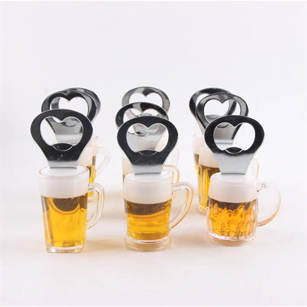 Magnetic Beer Mug Bottle Opener