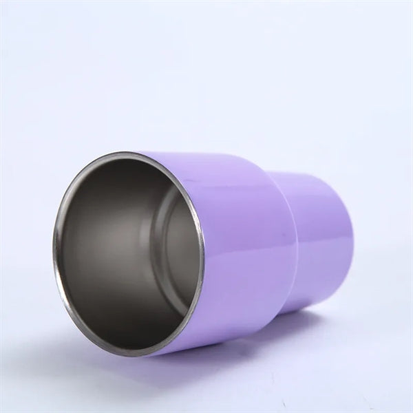2 oz Mini Tumbler Stainless Wine cup With Straw